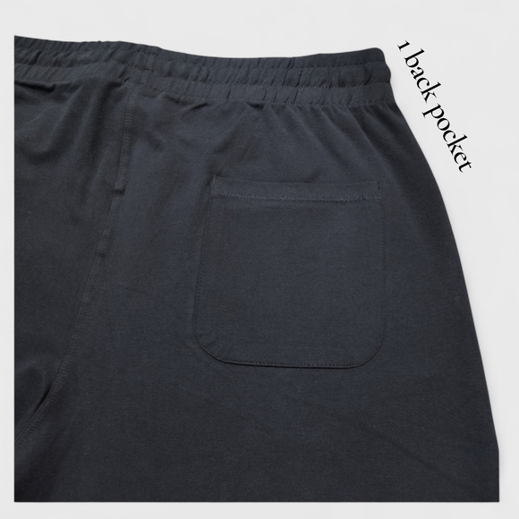 Cakulo Black Soft & Comfy Cropped Capri Pants Size XL - Picture 9 of 10